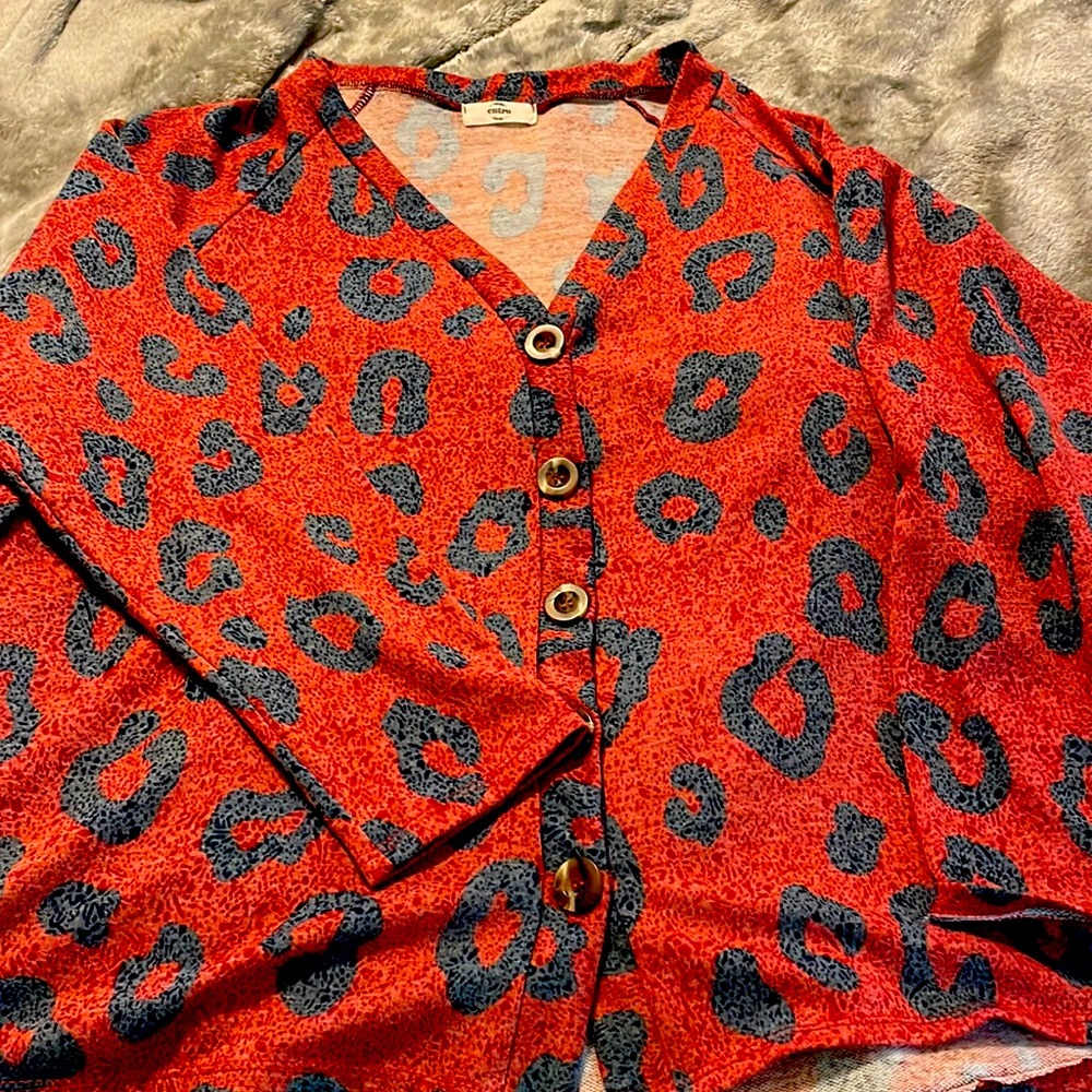 Button up Entro top